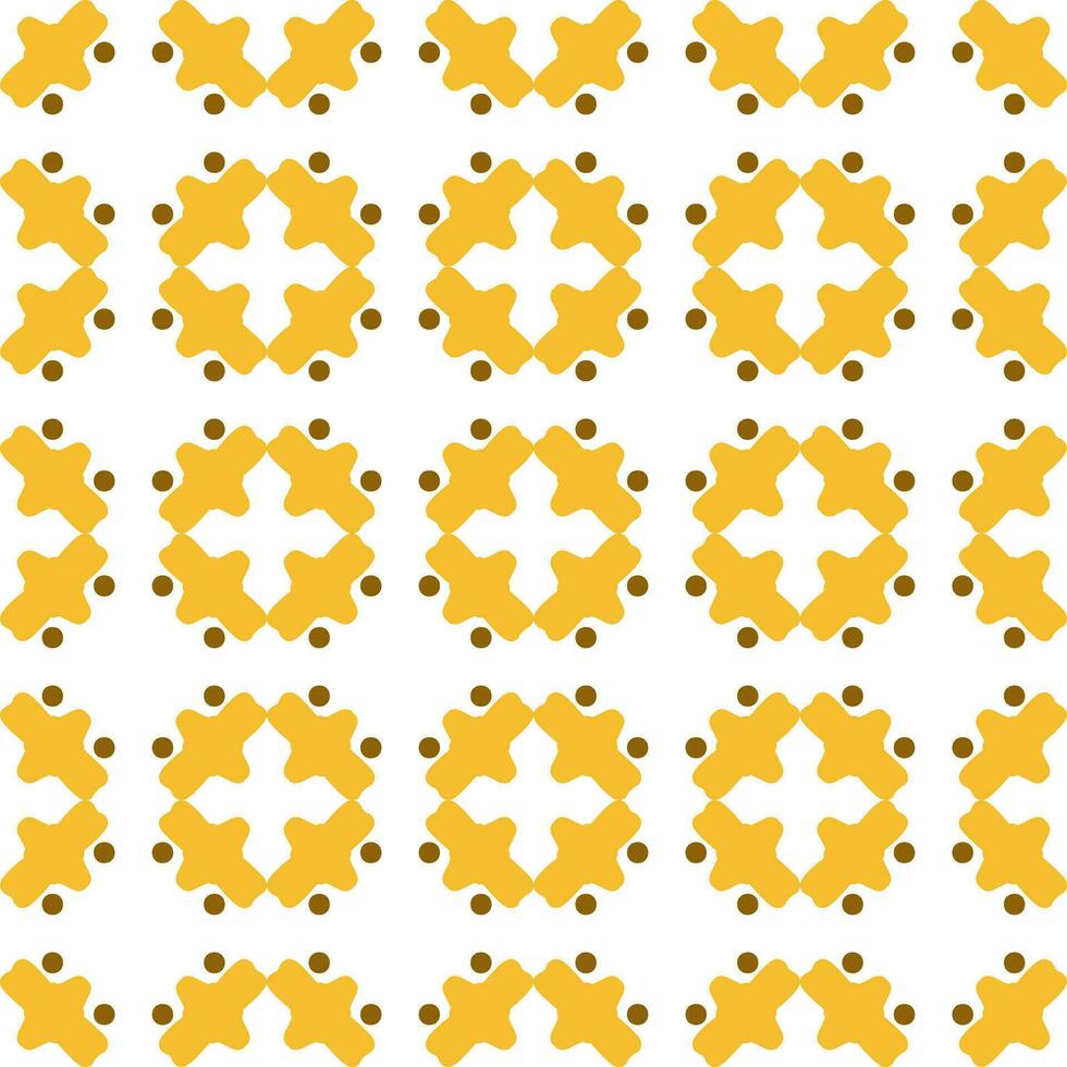 Ornament pattern design template with decorative motif.  background in flat style. repeat and seamless vector