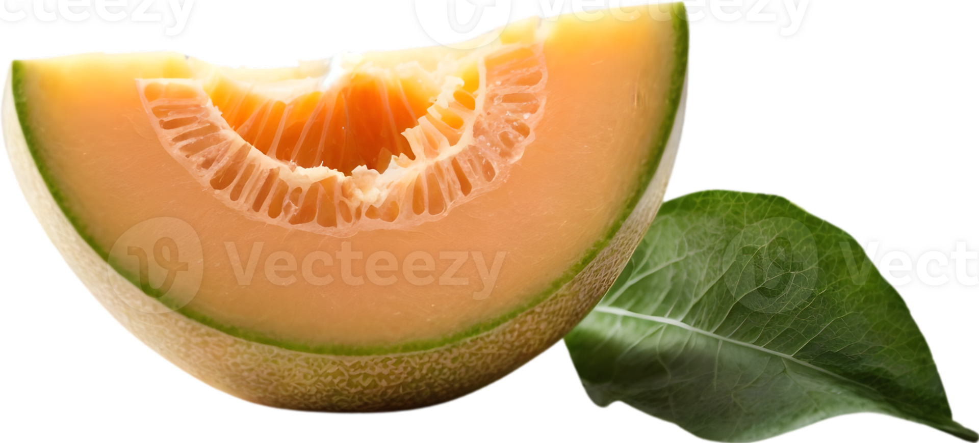 AI generative,Cantaloupe fruit, Fresh cantaloupes, Ripe cantaloupes