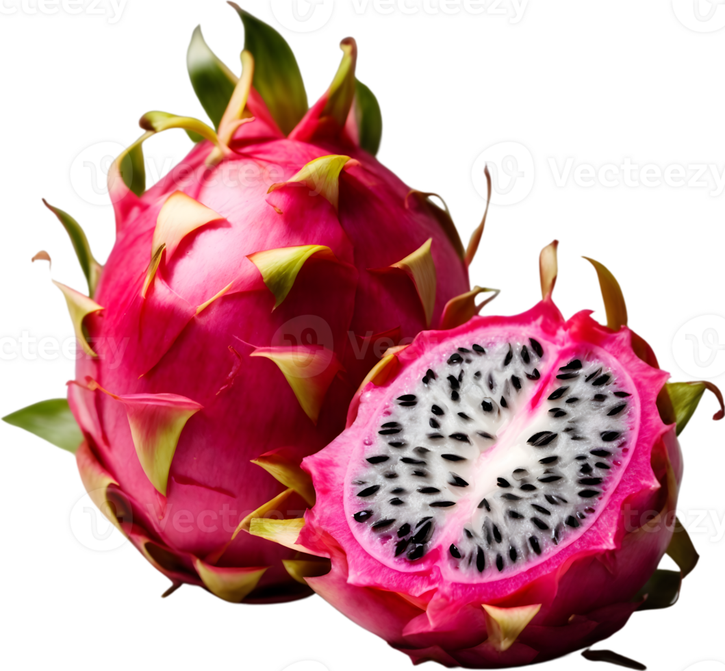 AI generative,Dragon fruit, Fresh dragon fruit, Ripe dragon fruit