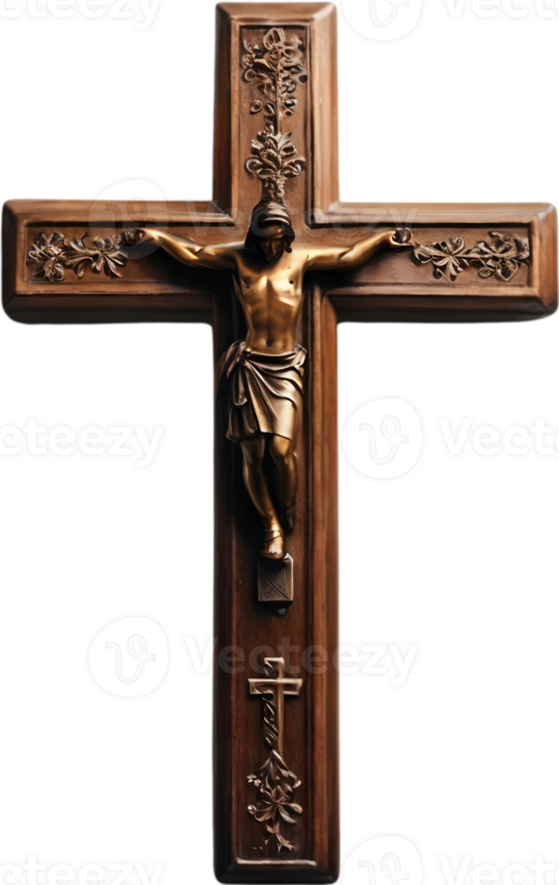 korsa, illustration, religion, Jesus Kristus, form, religiös, krucifix, tro, Gud, helig, silhuett, grafisk, isolerat, vit, abstrakt, konst, katolik, ai generativ png