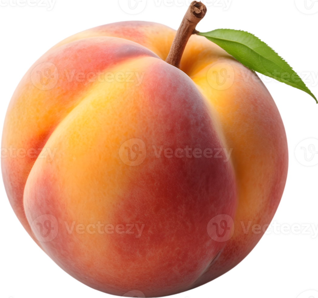 AI generative Peach fruit, Fresh peaches png