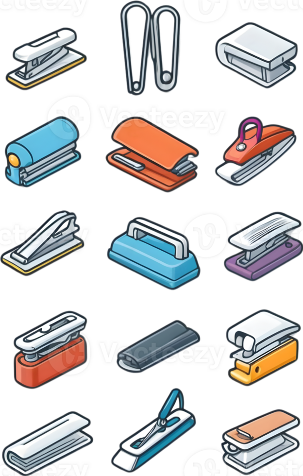 clipboard icons set, cartoon style clipboard icons set, clipboard icons set, clipboard  ai generative png