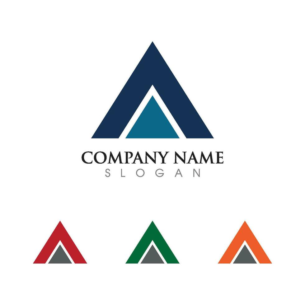 A Letter Logo Template vector