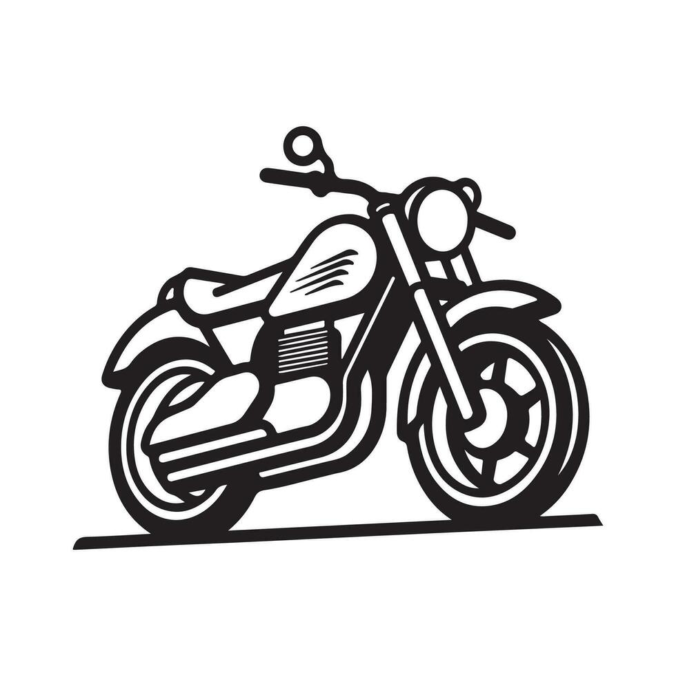 Motorcycle Image Vector, Art and Design vector