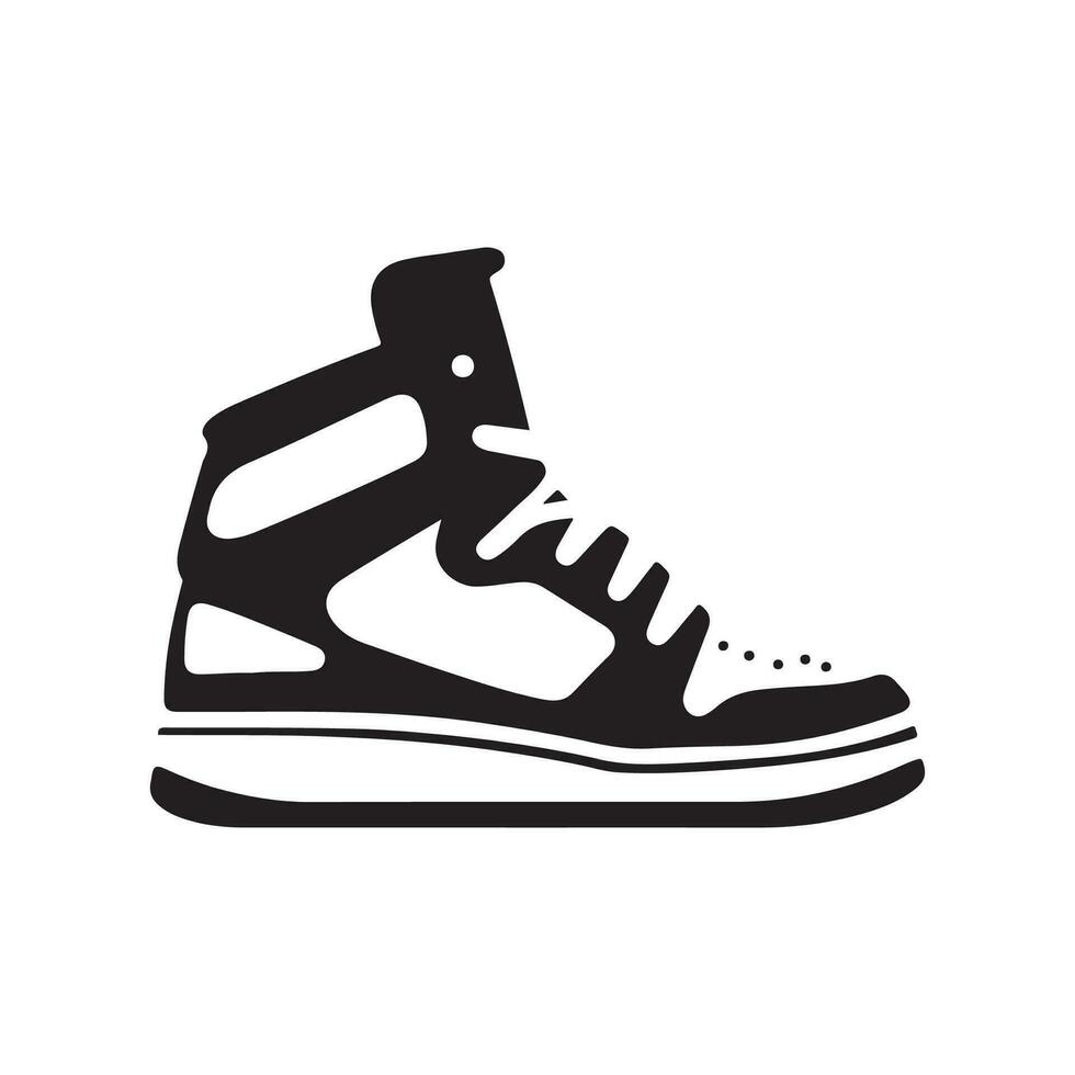 Sport Shoes Image Vector, Running Shoes Design vector