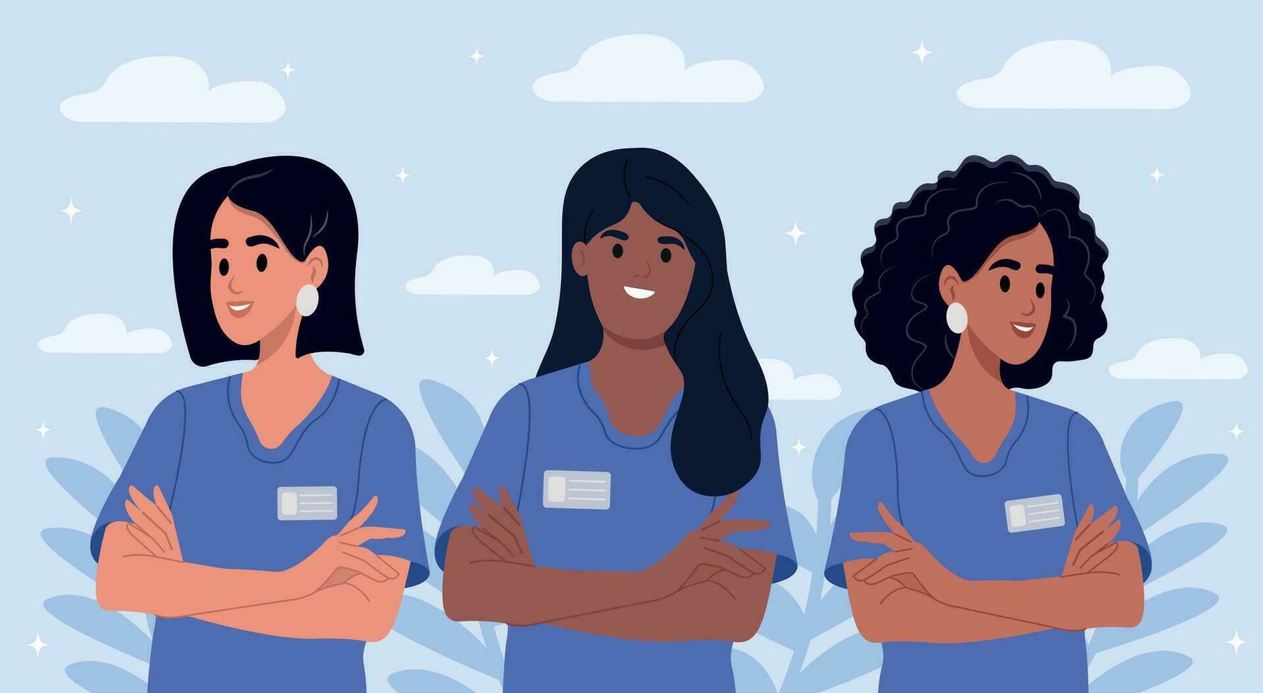 National Nurse Practitioner Week observed every year in during November 13 to 19. vector