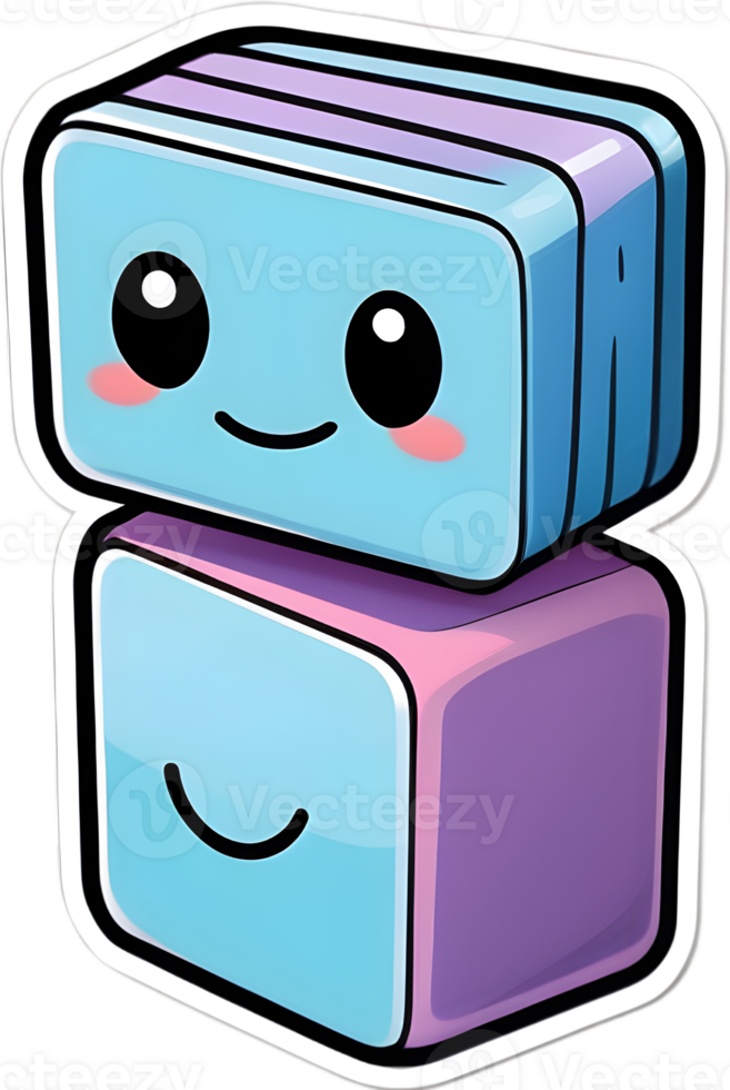 cartoon  eraser  ai generative png