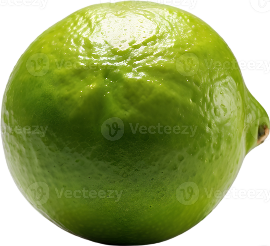 AI generative ,Lime fruit, Fresh lime, Ripe lime, Juicy lime, Tangy lime png