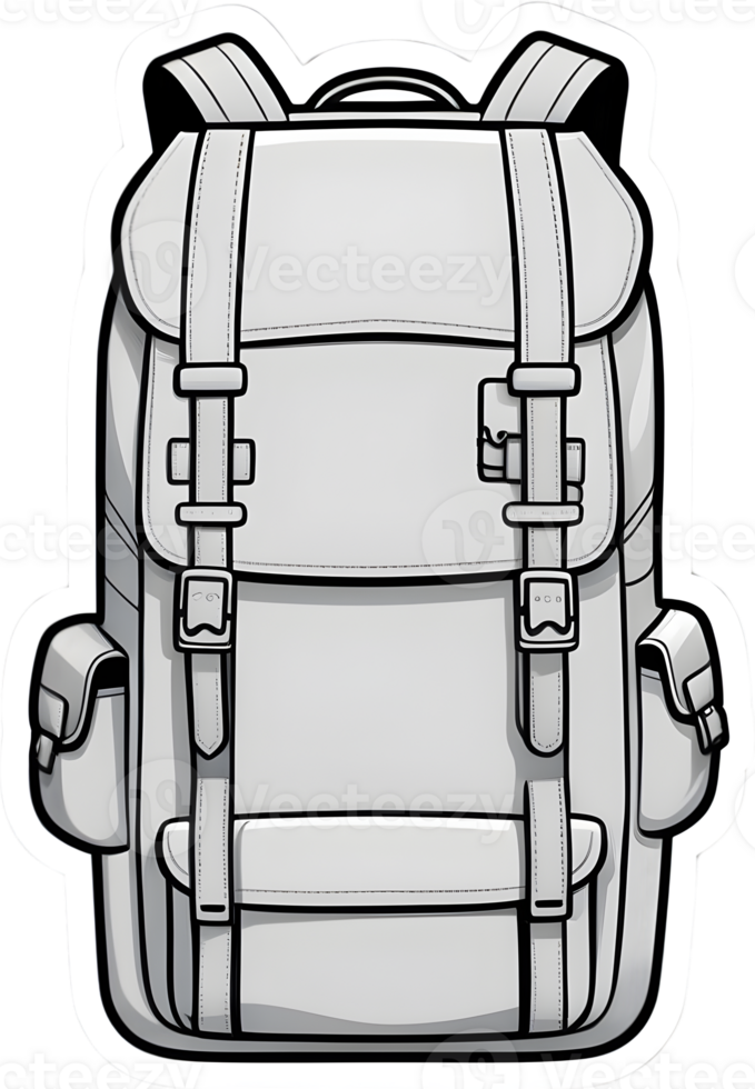 cartoon backpack, backpack, backpack clipart, backpack clipart, backpack clipart, backpack  ai generative png