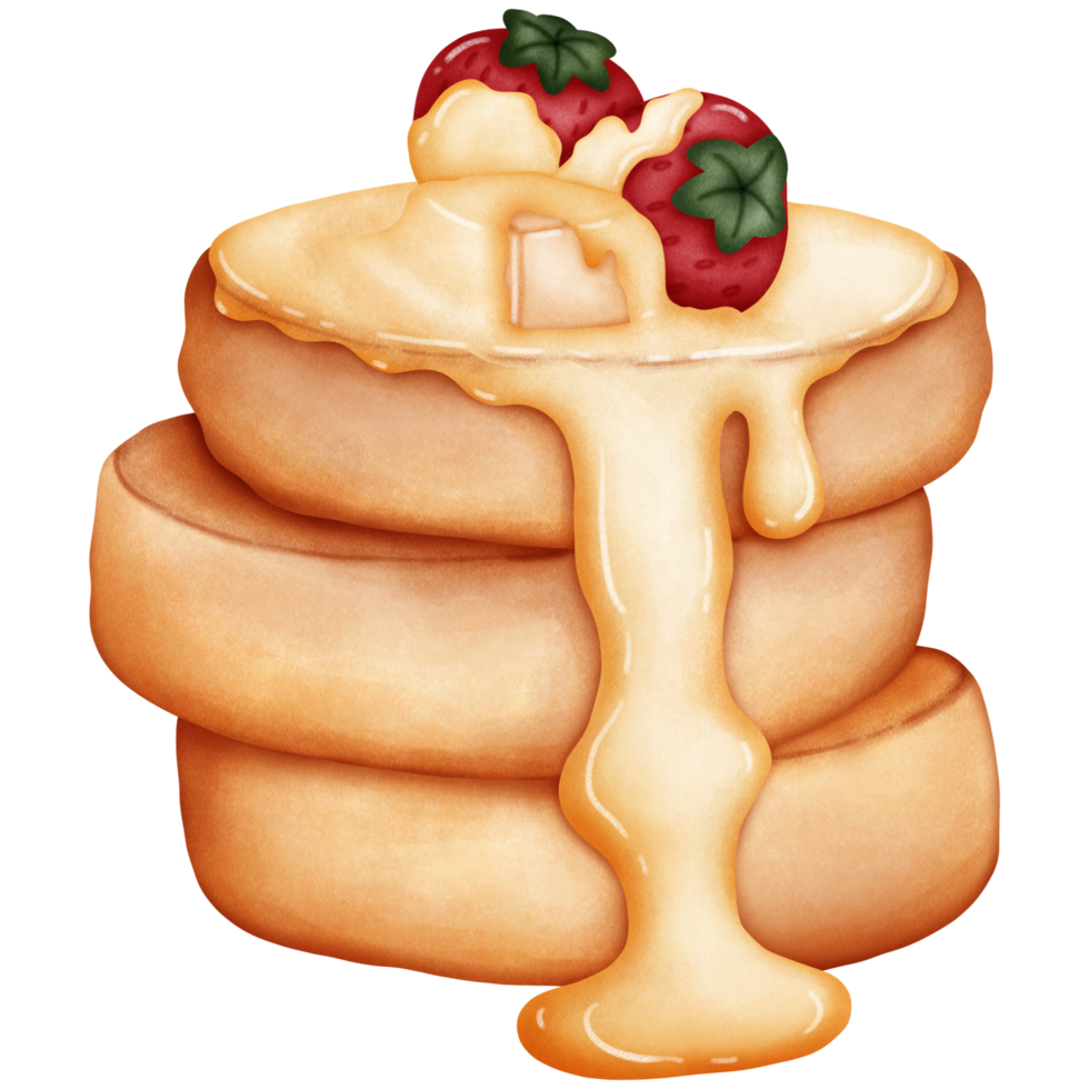 Kuchen mit Erdbeere png