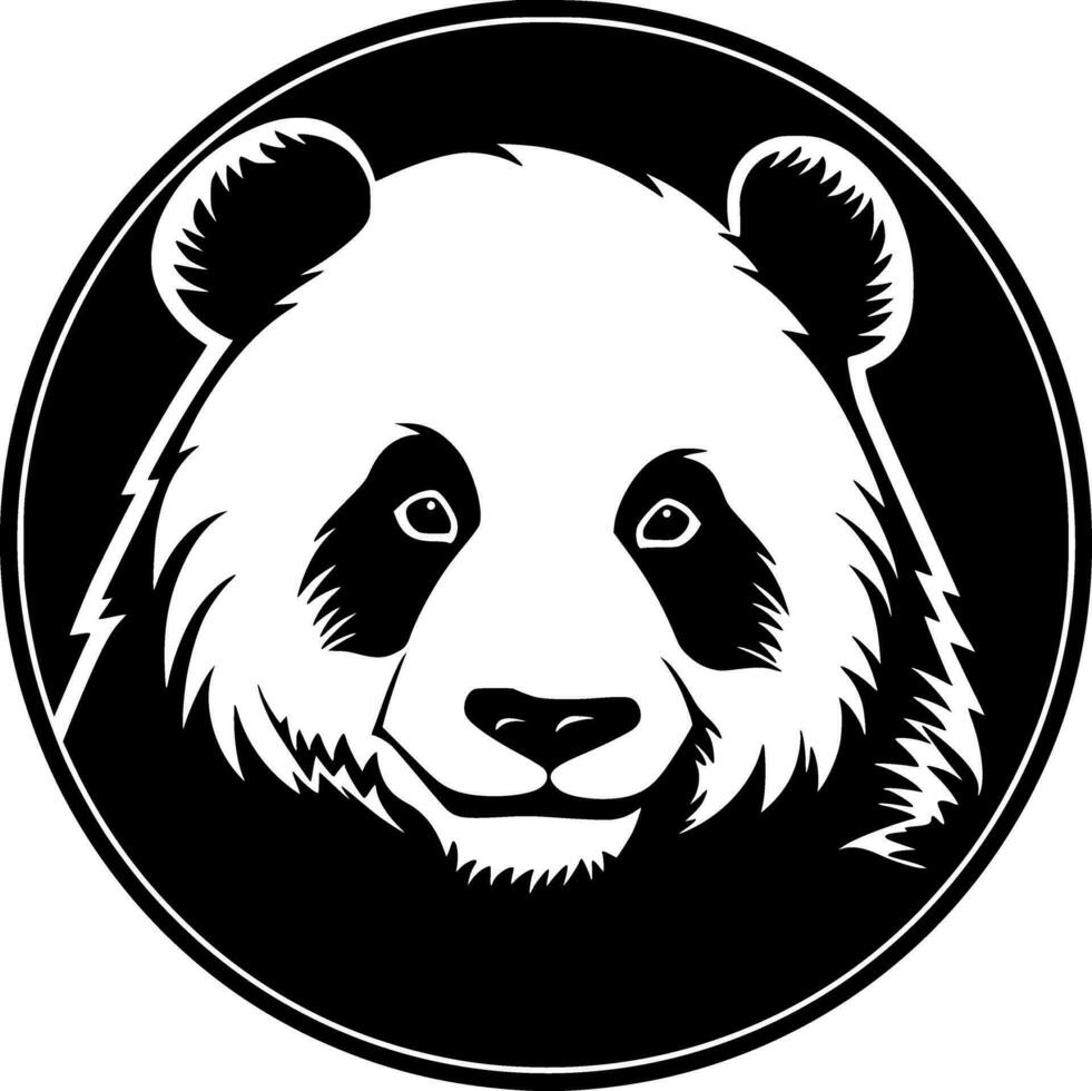 panda - alto calidad vector logo - vector ilustración ideal para camiseta gráfico