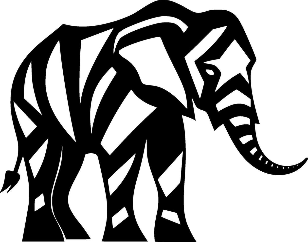 Elephant - High Quality Vector Logo - Vector illustration ideal for T-shirt graphic