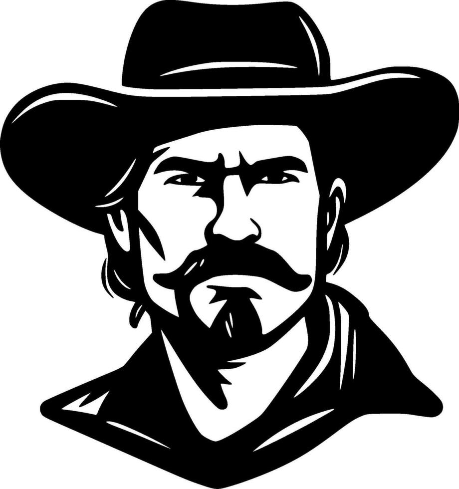 Western - High Quality Vector Logo - Vector illustration ideal for T-shirt graphic