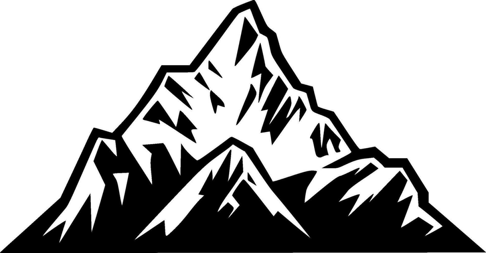 Mountains - High Quality Vector Logo - Vector illustration ideal for T-shirt graphic