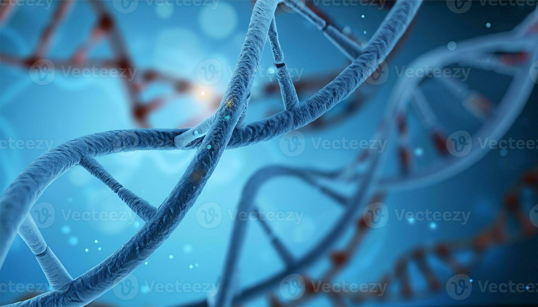 DNA and biology 3D photo