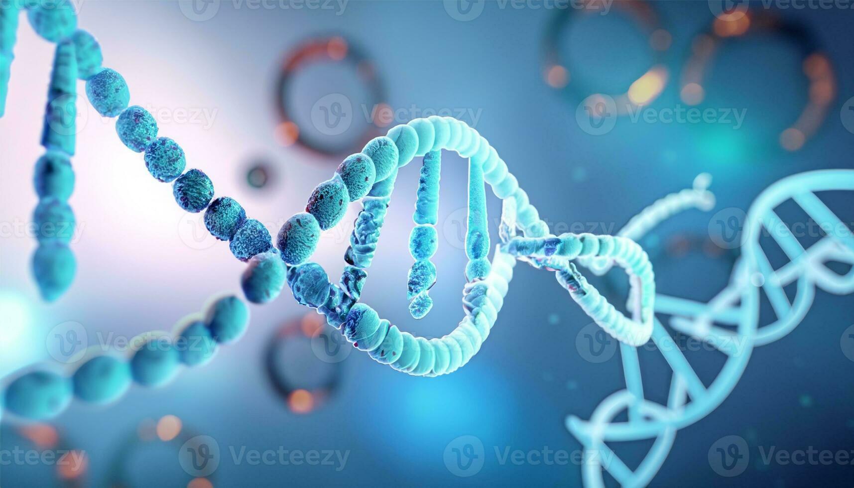 DNA and biology 3D photo