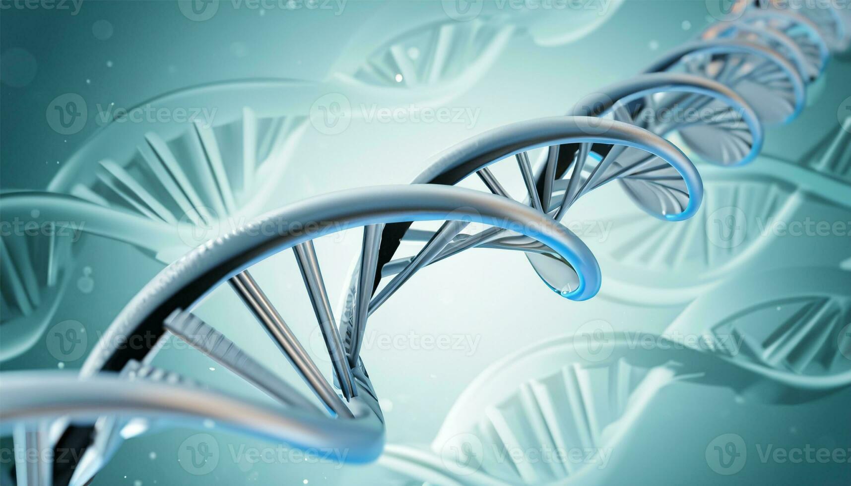 DNA and biology 3D photo