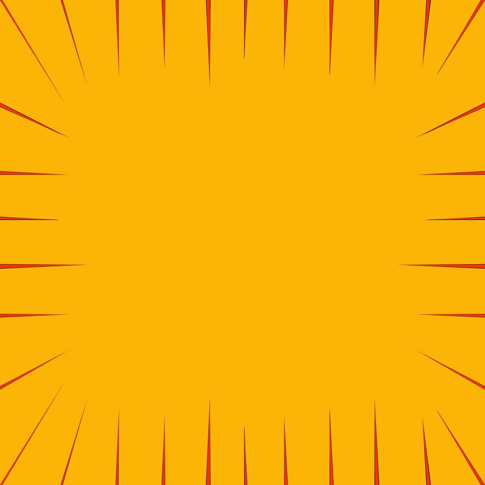 Orange yellow background with illustration of red and black rays. Used for backgrounds, templates photo