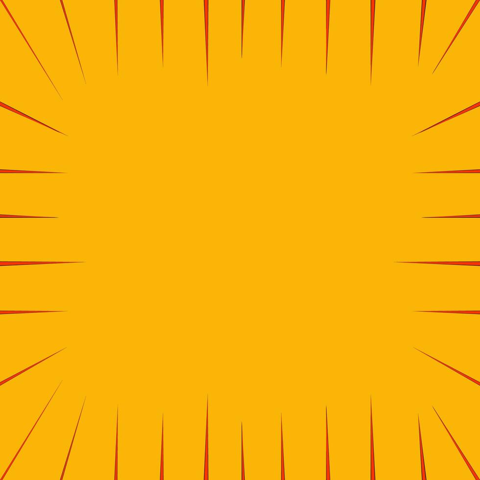 Orange yellow background with illustration of red and black rays. Used for backgrounds, templates photo