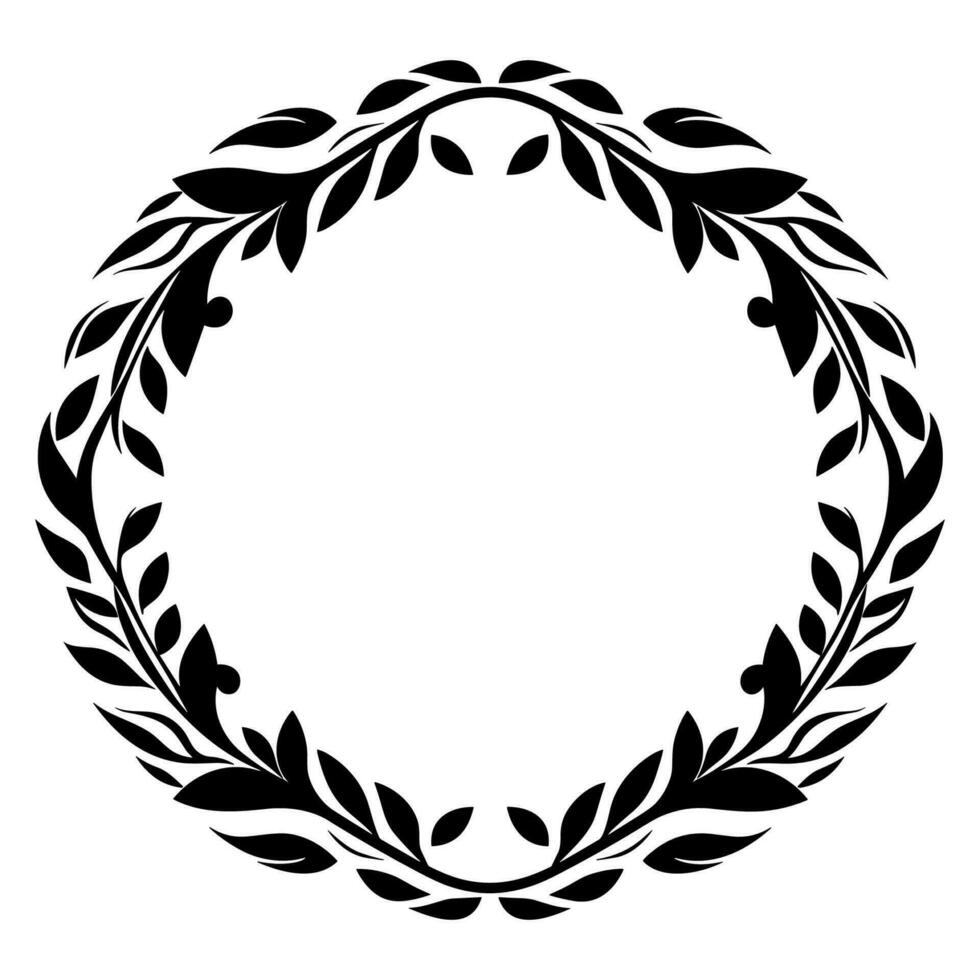 gratis Clásico decorativo ornamental circulo marco vector, redondo vector ornamental marco