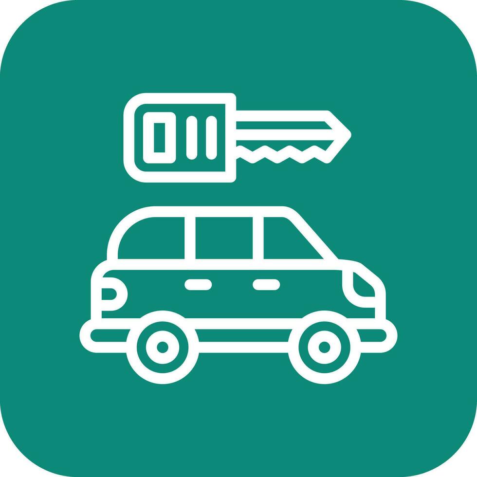 Key Vector Icon Design Illustration