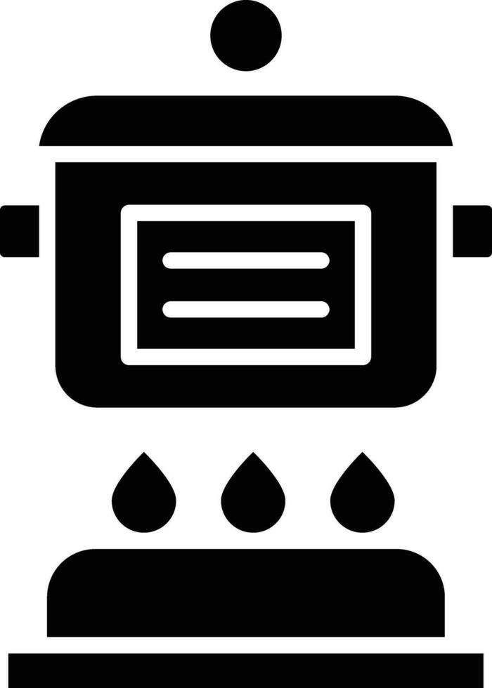 Cooker Vector Icon Design Illustration