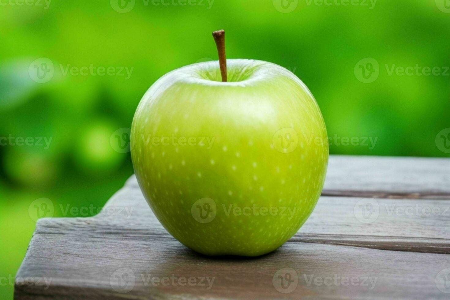 verde manzana. antecedentes. ai generativo Pro foto