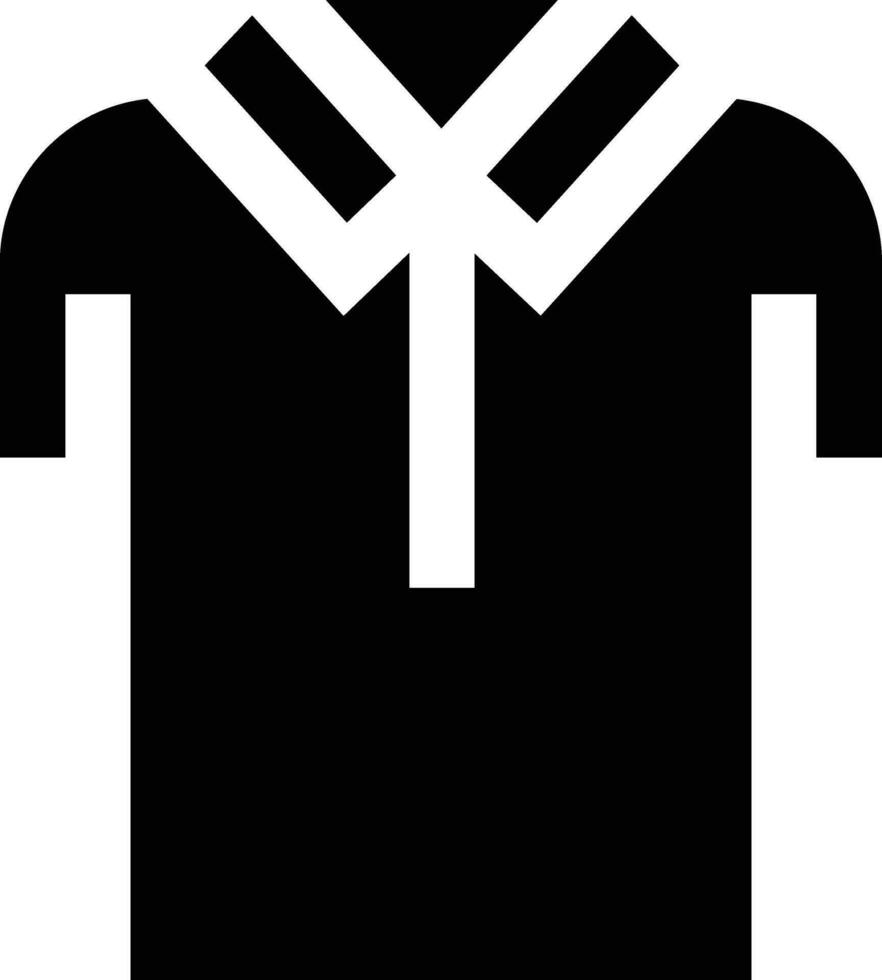 ilustración de diseño de icono de vector de camisa