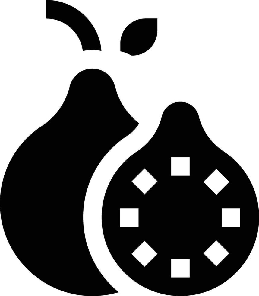Guava Vector Icon Design Illustration