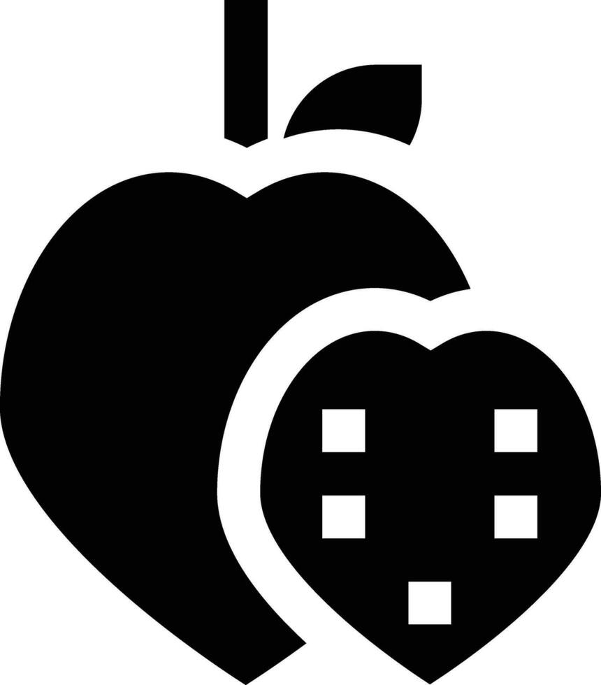 lactoso manzana vector icono diseño ilustración