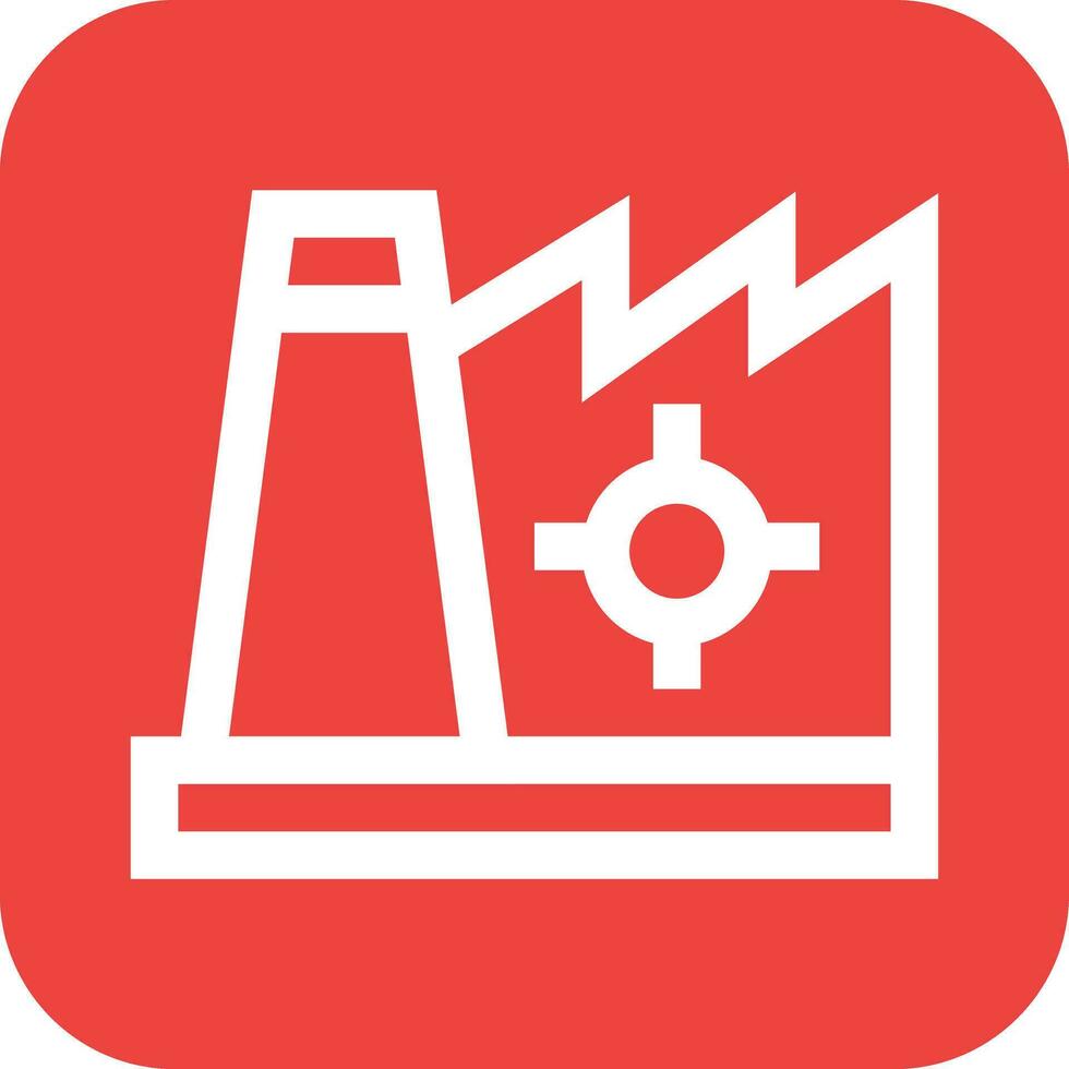 Factory Management Vector Icon Design Illustration