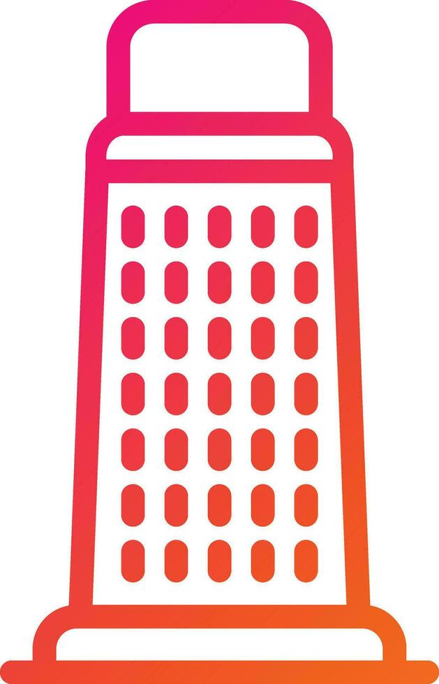 Cheese Grater Vector Icon Design Illustration