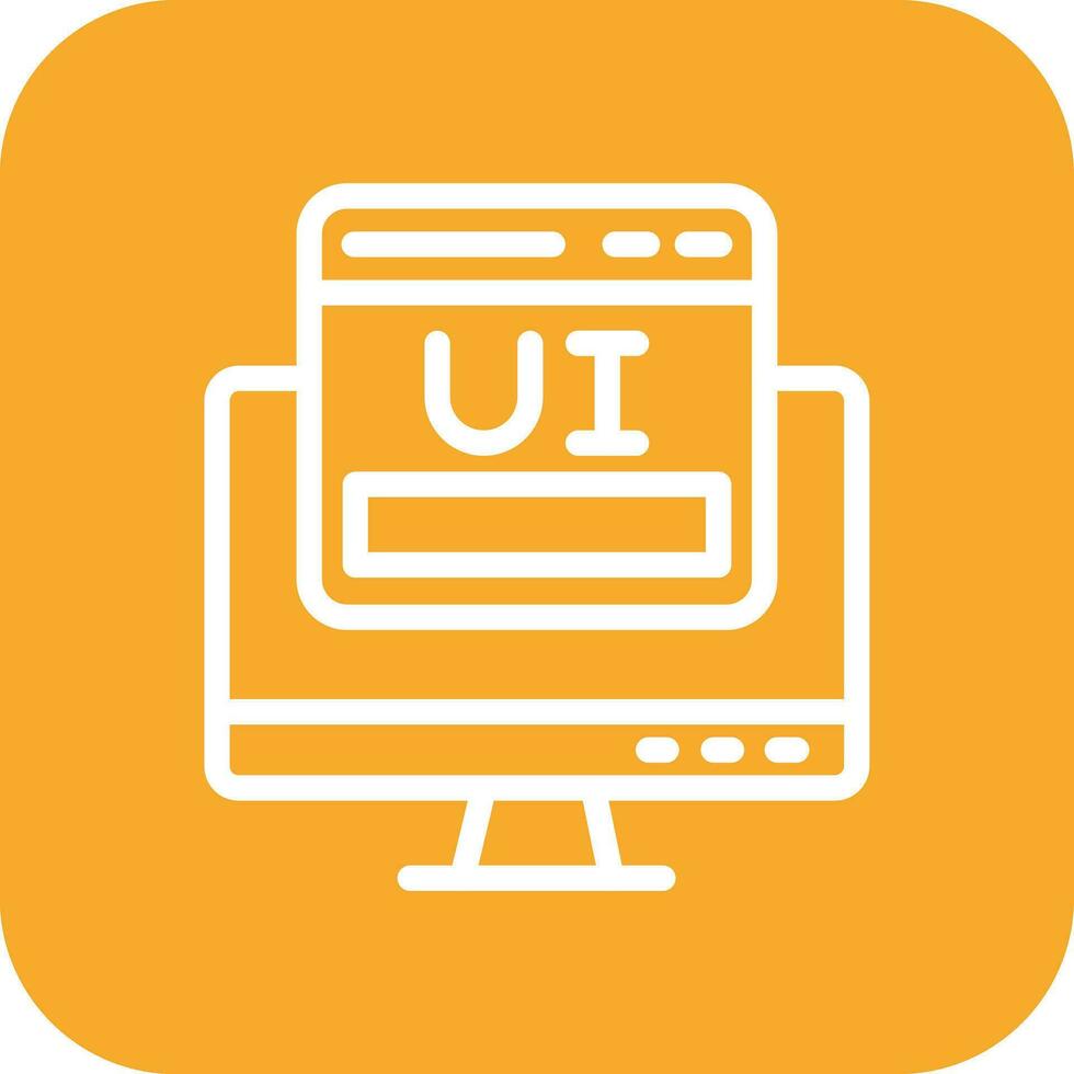 Ui design Vector Icon Design Illustration