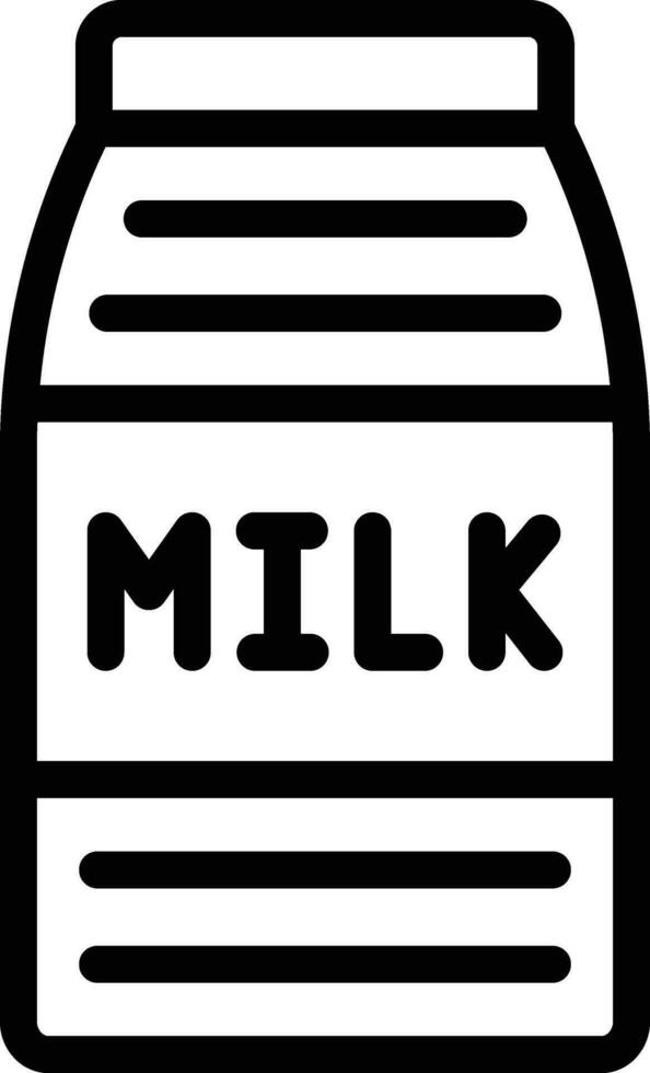 Milk Vector Icon Design Illustration