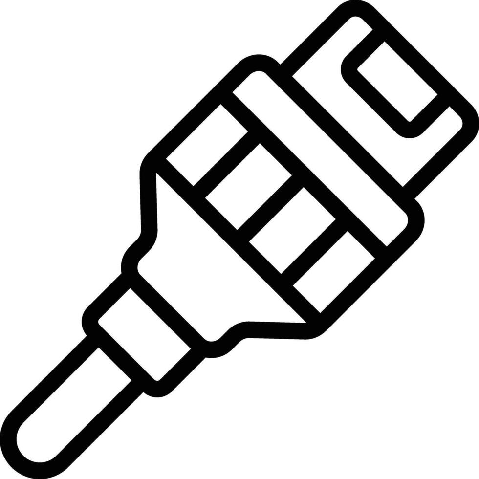 Rj45 Vector Icon Design Illustration