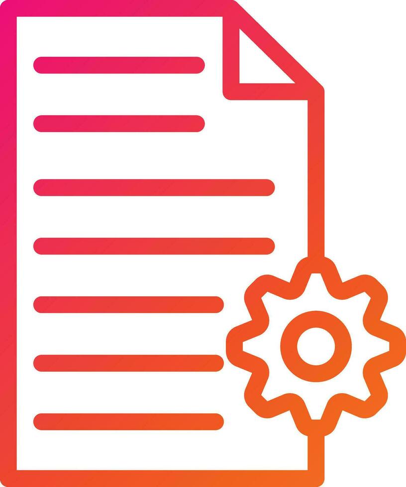 Process Vector Icon Design Illustration