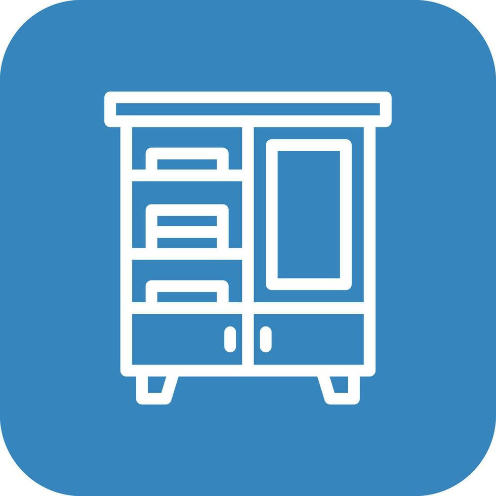 Dressing Room Vector Icon Design Illustration