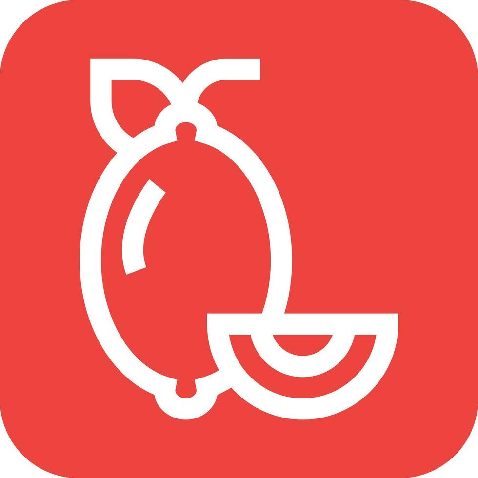 Lemon Vector Icon Design Illustration