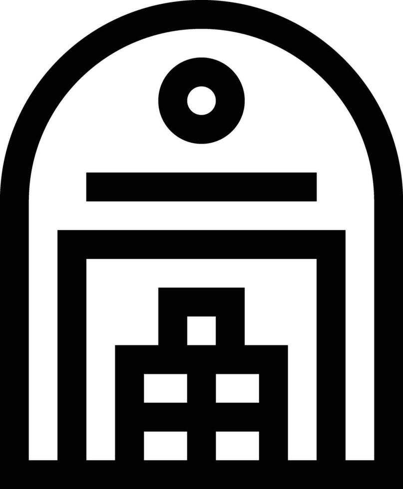 Warehouse Vector Icon Design Illustration