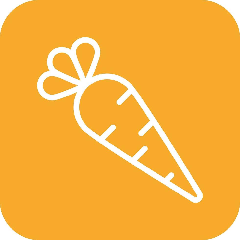 Carrot Vector Icon Design Illustration