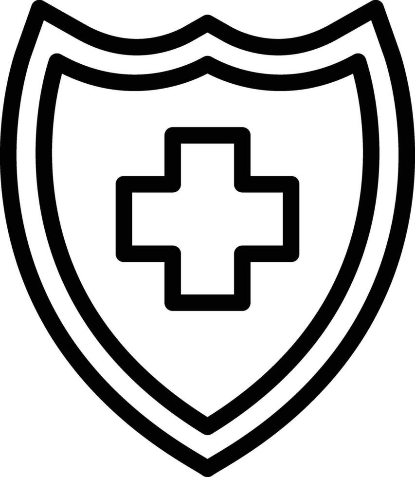Shield Vector Icon Design Illustration