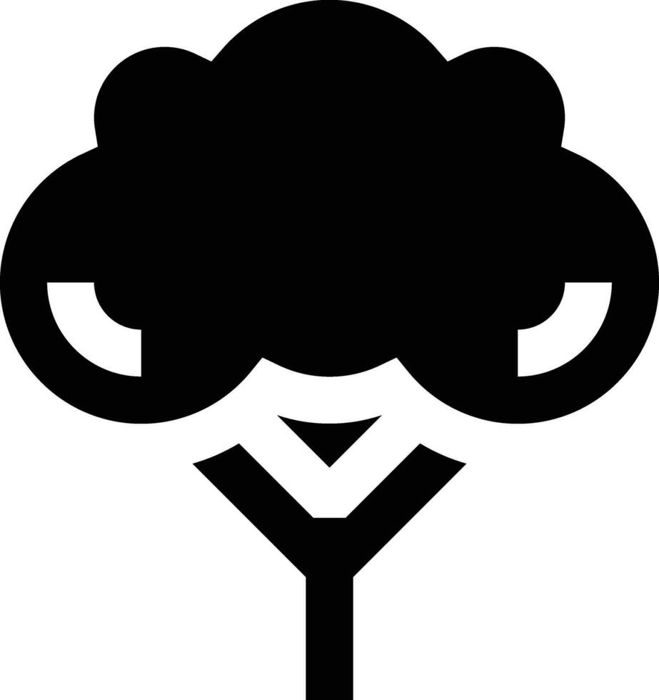 Broccoli Vector Icon Design Illustration