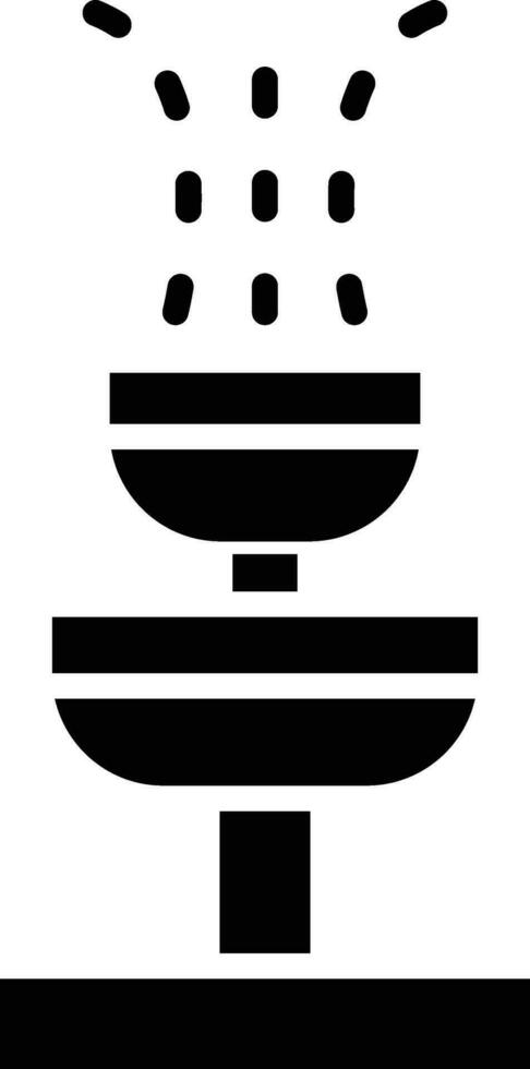 Fountain Vector Icon Design Illustration