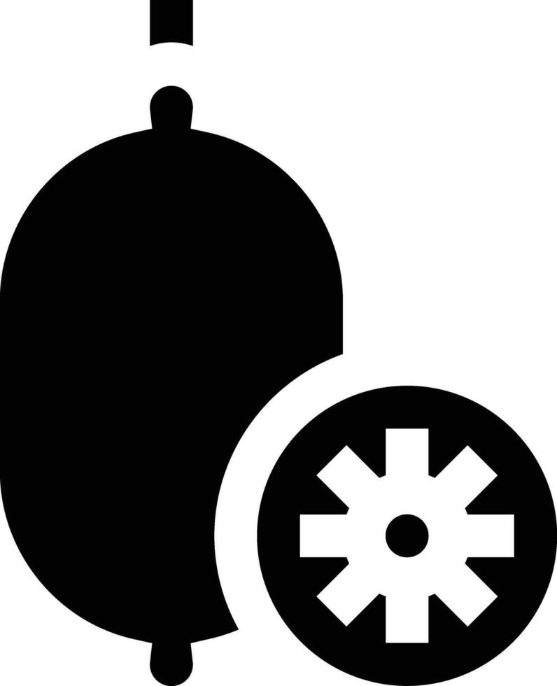 Kiwi Vector Icon Design Illustration