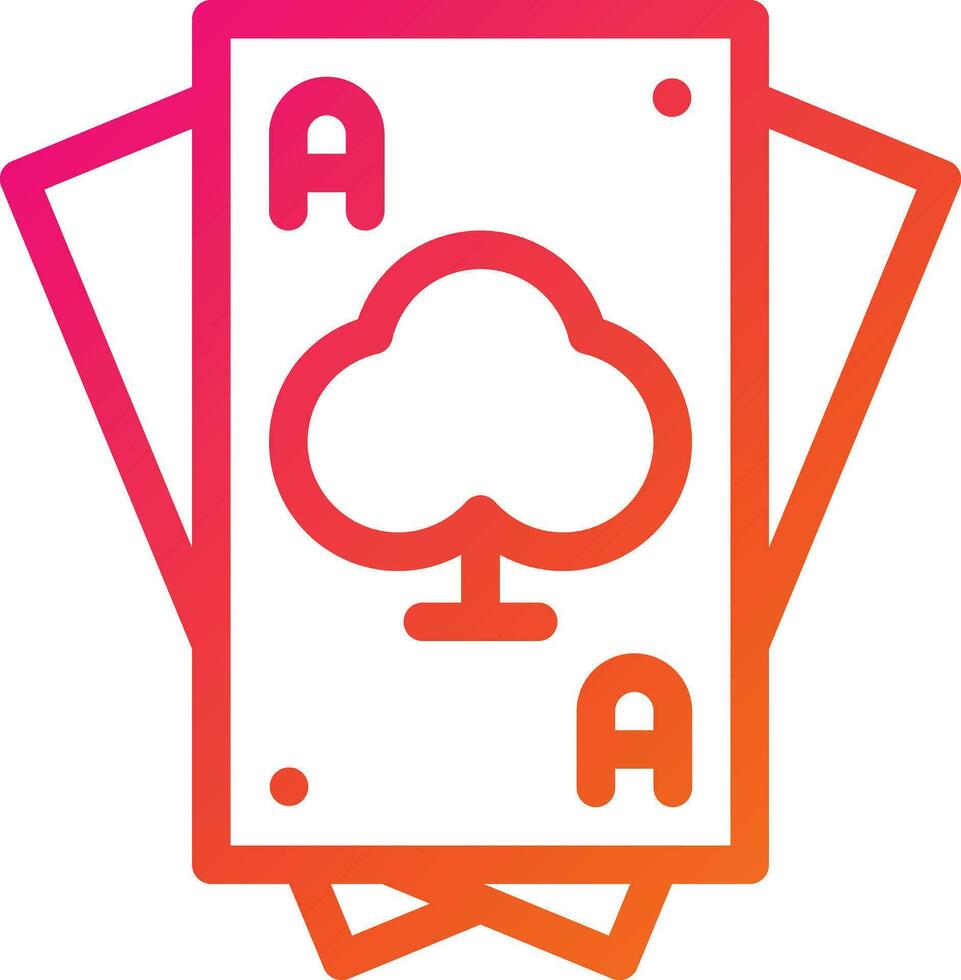 Playing card Vector Icon Design Illustration