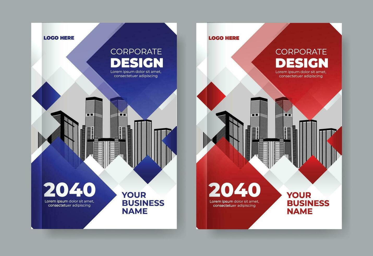 Corporate Cover Design Template in A4 size, annual report, poster, Corporate Presentation, magazine cover, cover design vector