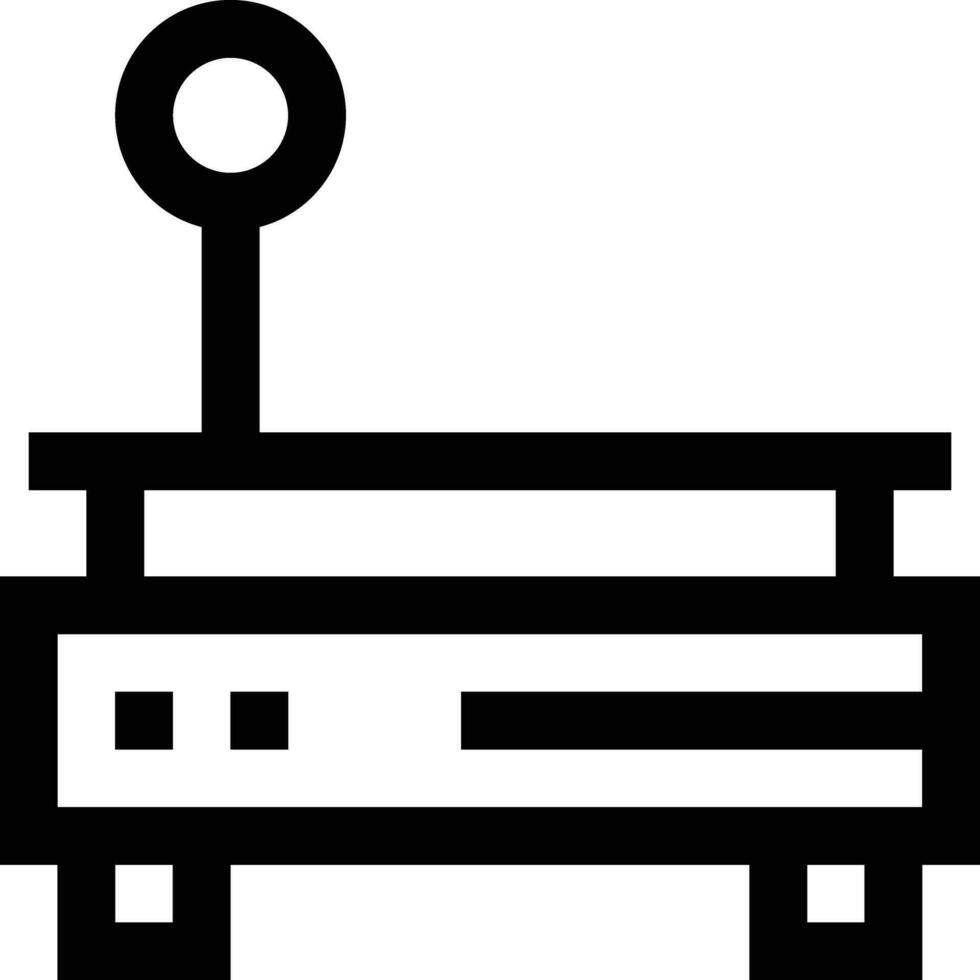 ilustración de diseño de icono de vector de escala de peso