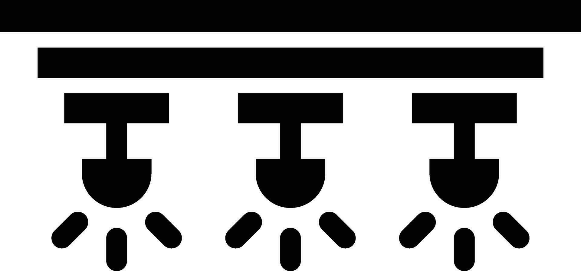 Spotlights Vector Icon Design Illustration