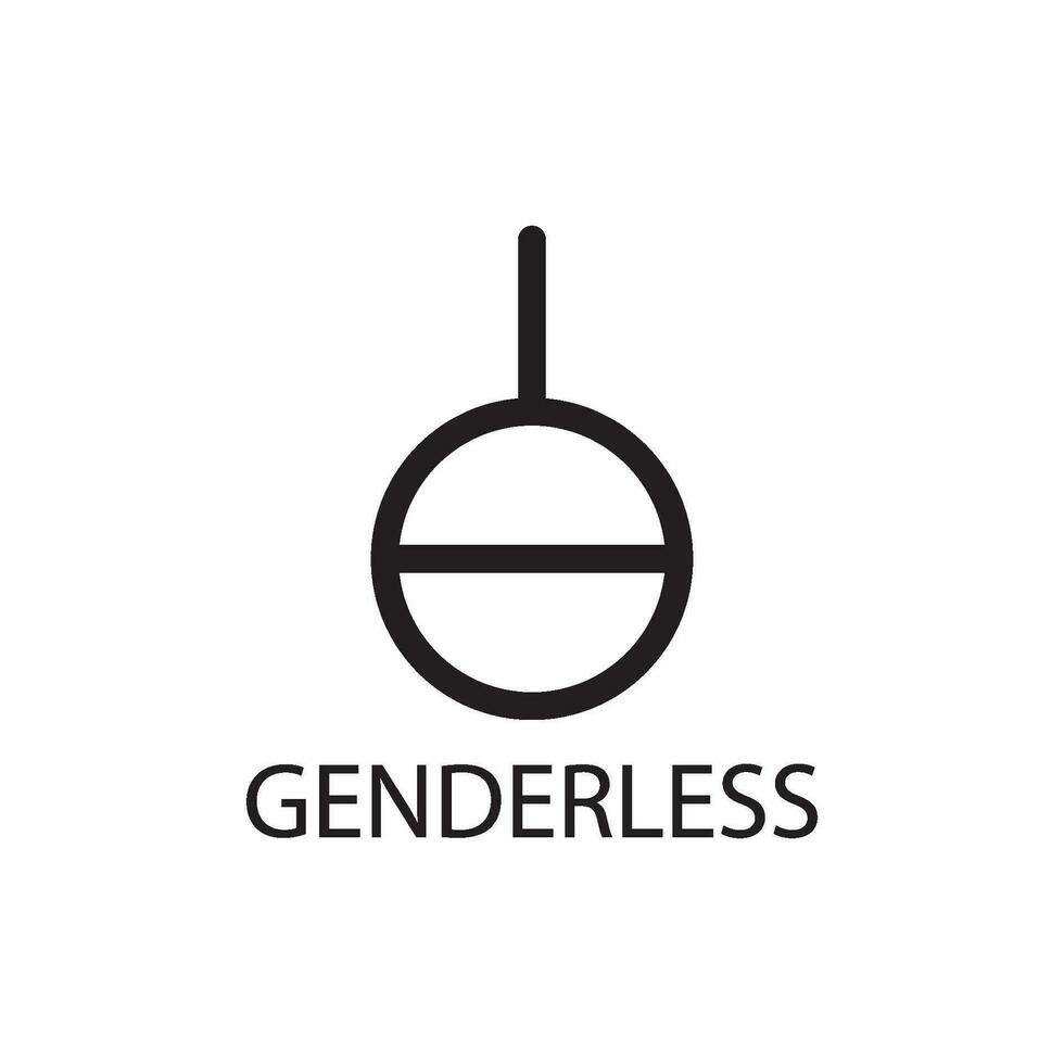 género símbolo icono vector