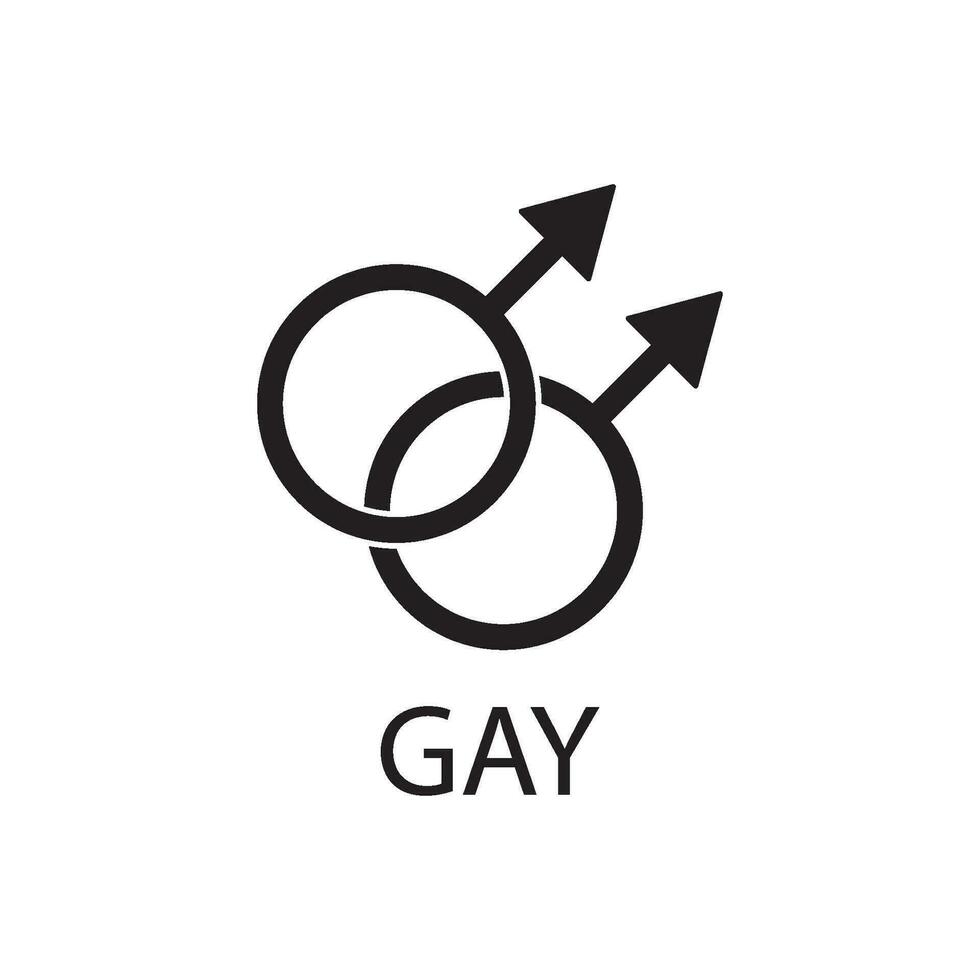 gender symbol icon vector